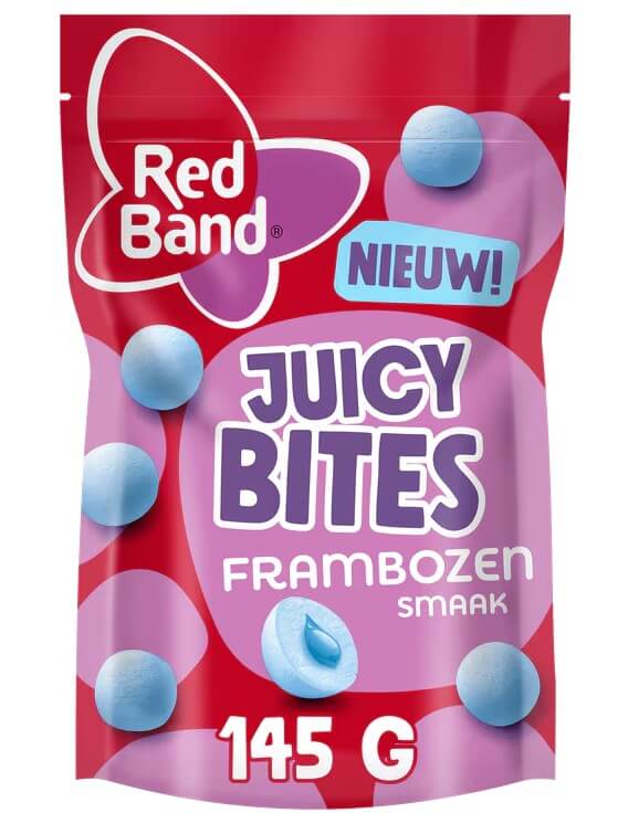 Läs mer om Red Band Juicy Bites Berries Blue 145g