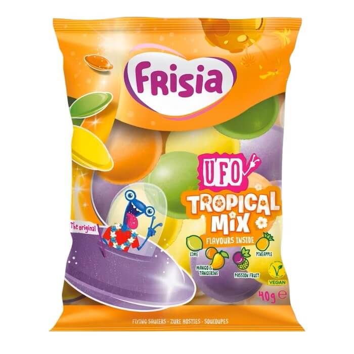 Läs mer om Frisia Ufo Tropical Mix 40g