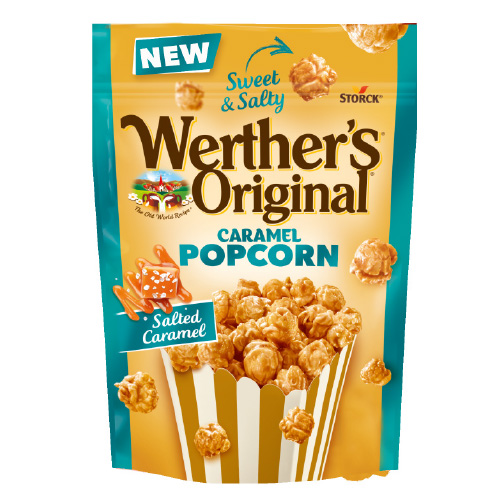 Läs mer om Werthers Original Salted Caramel Popcorn 140g