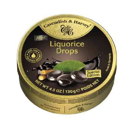 Läs mer om Cavendish & Harvey Liquorice Filled Drops 130g