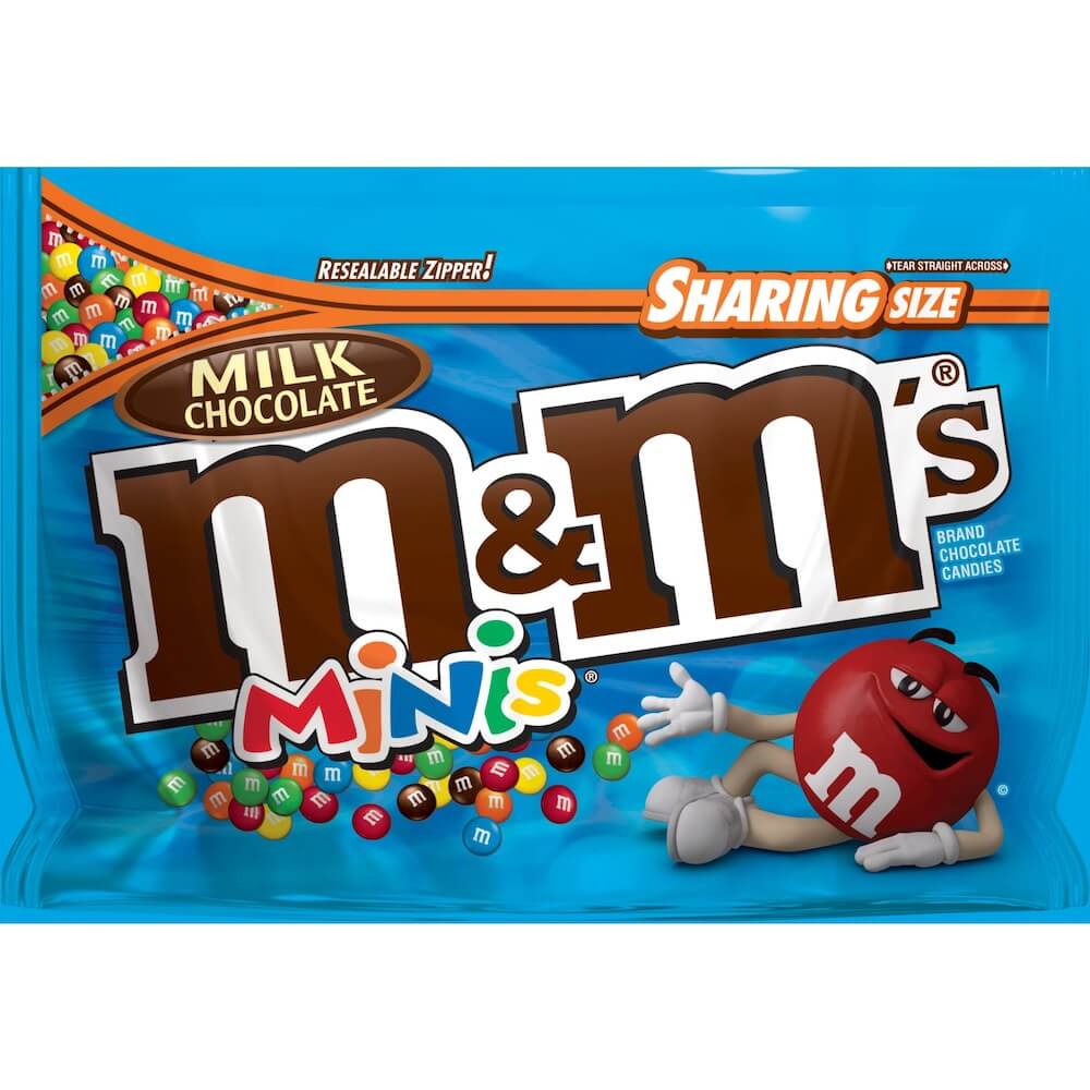 Läs mer om M&Ms Minis Milk Chocolate 267g