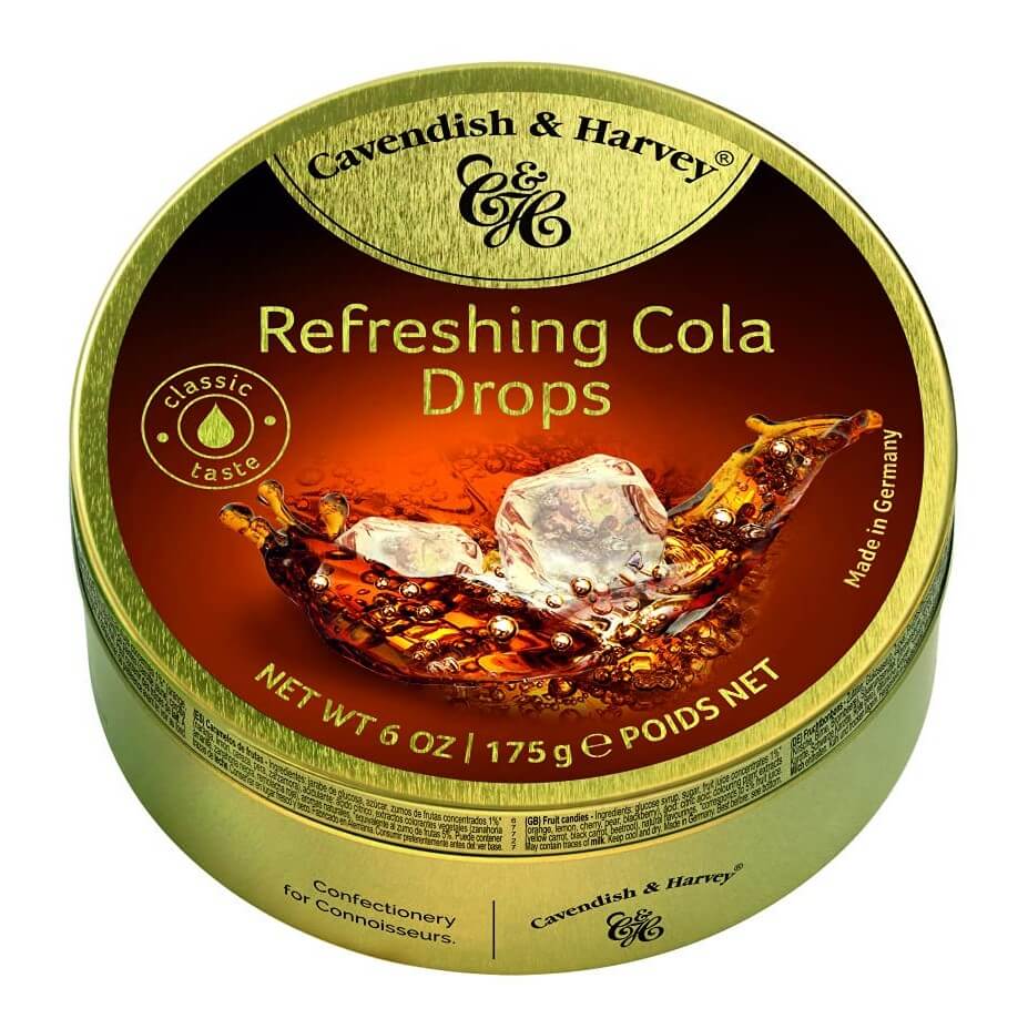 Läs mer om Cavendish & Harvey Refreshing Cola Drops 175g