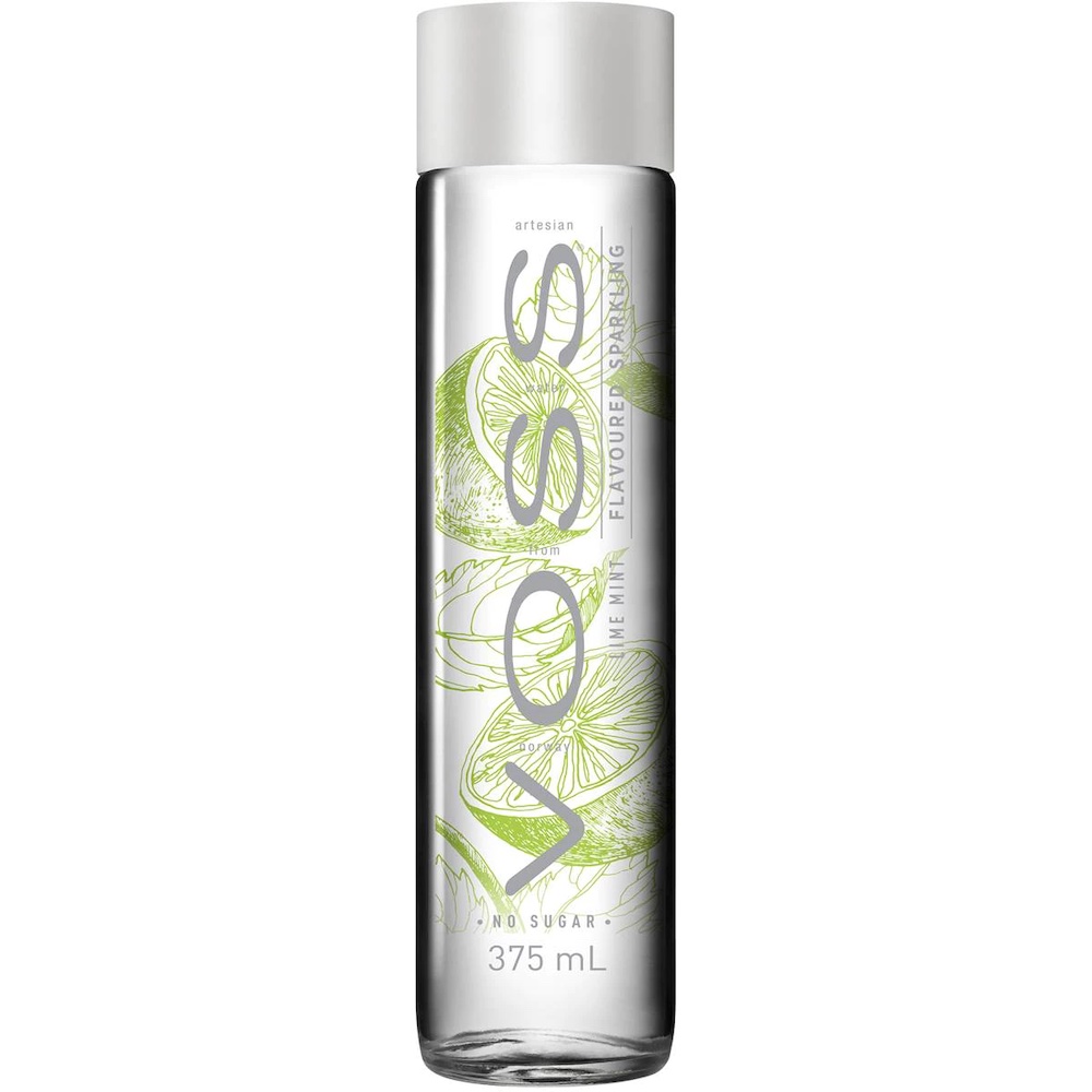 Voss Lime Mint Sparkling Water