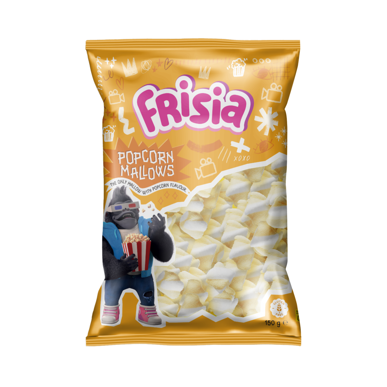 Frisia Popcorn Mallows 150g | Godis | Gottegrisen