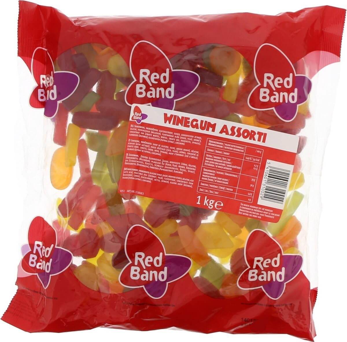 Red Band Winegums 1kg