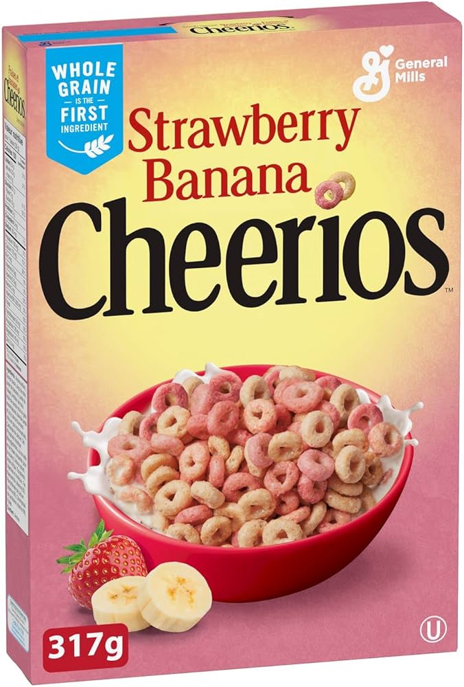 Cheerios Strawberry Banana 317g(BF:2025-01-13)
