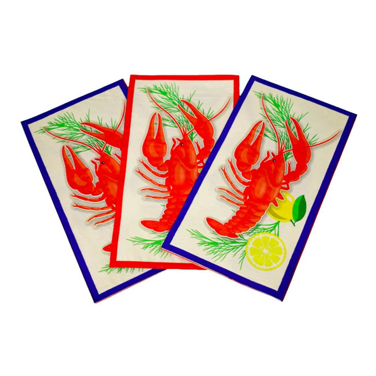 Kräftskiva Servetter 20-pack | Festartiklar | Gottegrisen