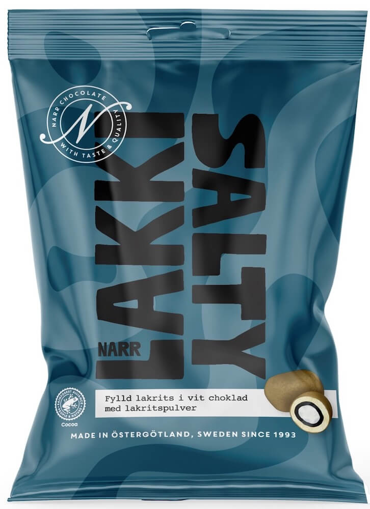 Läs mer om Narr Lakki Salty 100g