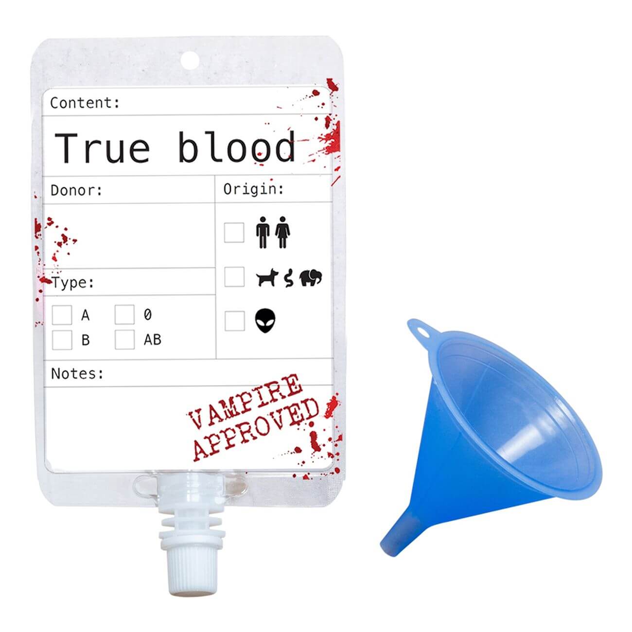 Blodpåsar för Dryck 6-pack | Festartiklar | Gottegrisen