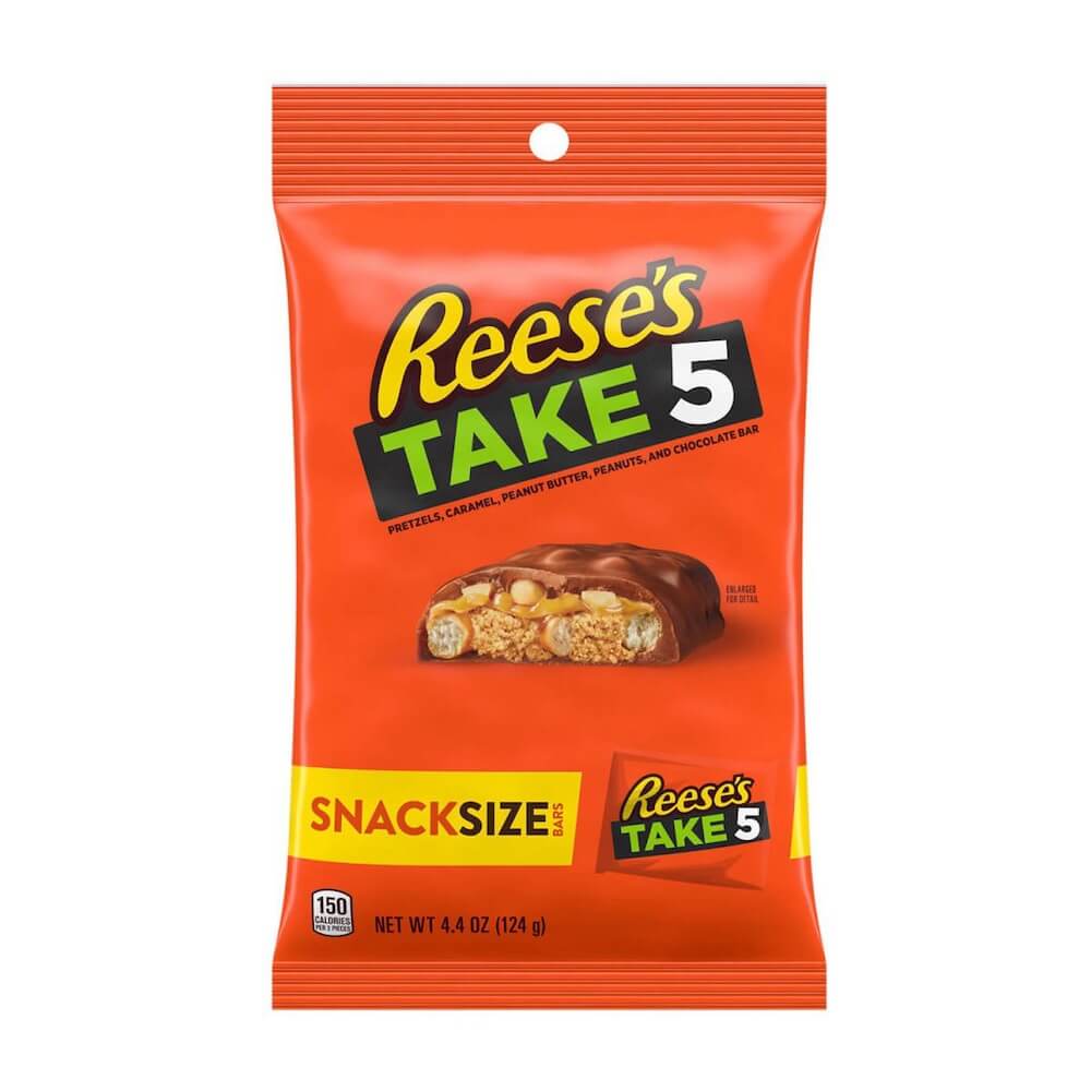 Reeses Take 5 Snack Size 124g