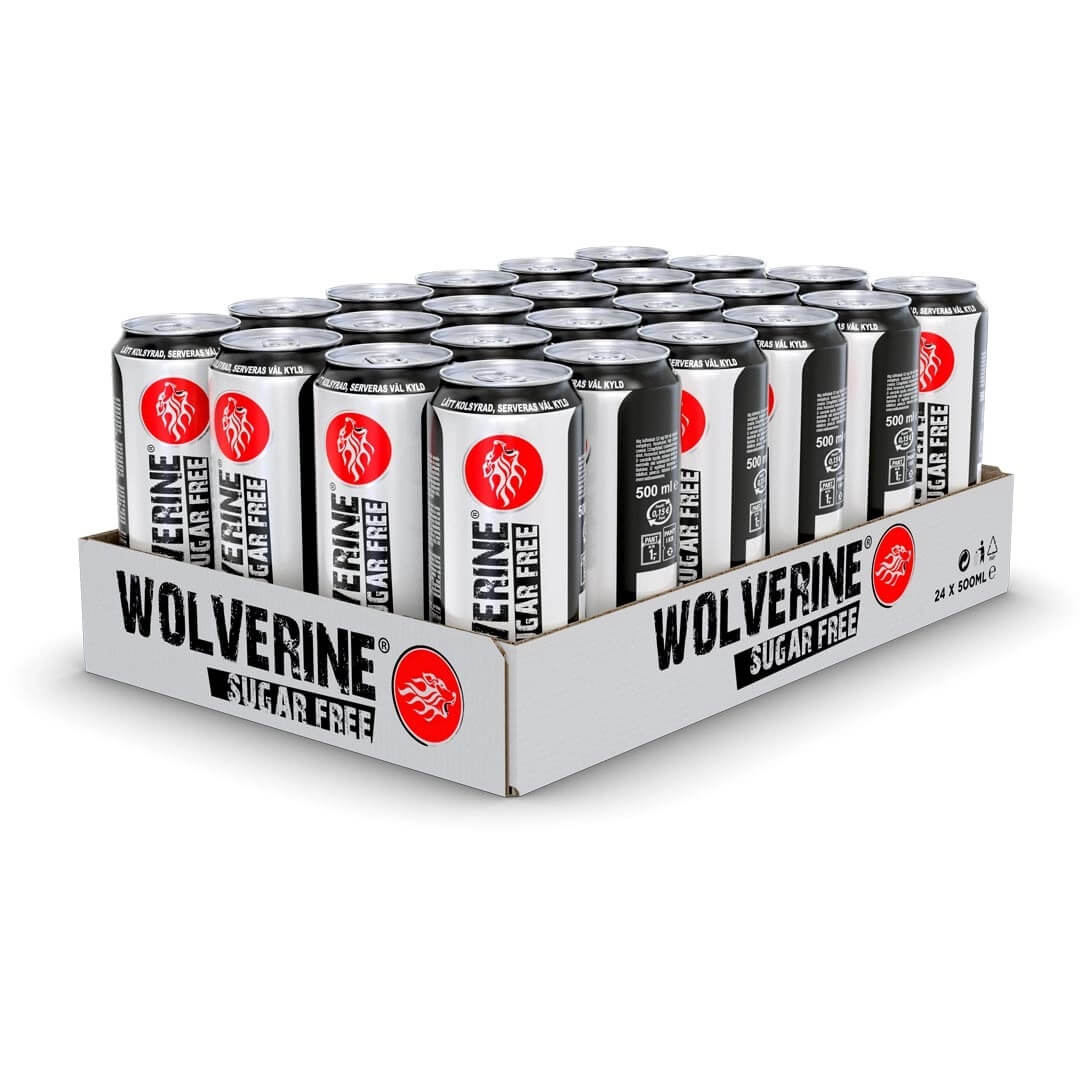 Wolverine Energidryck Sugarfree 50cl x 24st