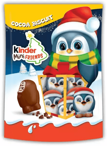 Kinder Mini Friends Biscuit Chrismas 122g