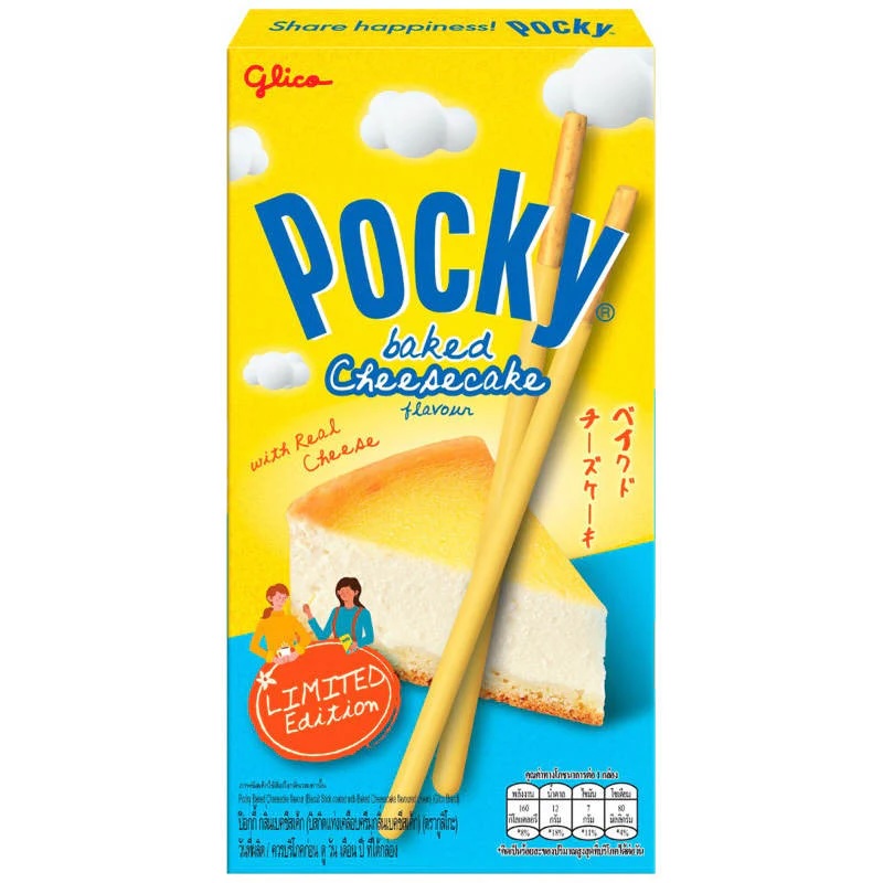 Pocky Baked Cheesecake Flavour 31g(BF:2025-04-28)