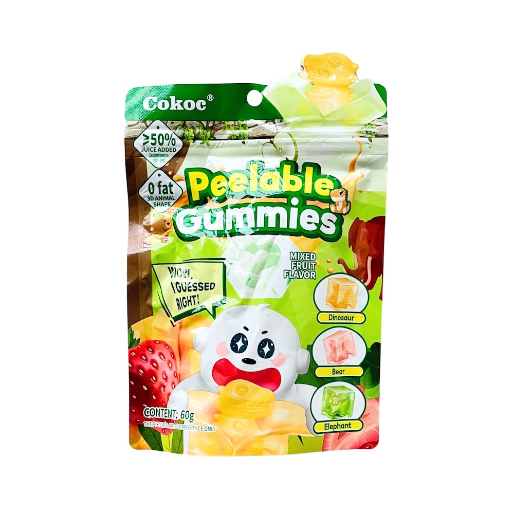 Cokoc 3D Peelable Soft Candy Mixed Fruit 60g