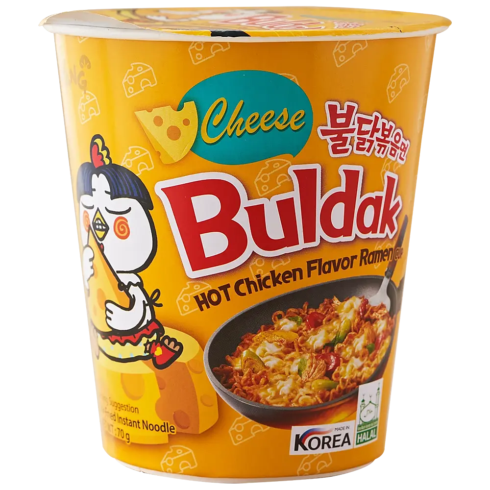 Samyang Hot Chicken Flavour Cheese Ramen Cup 70g