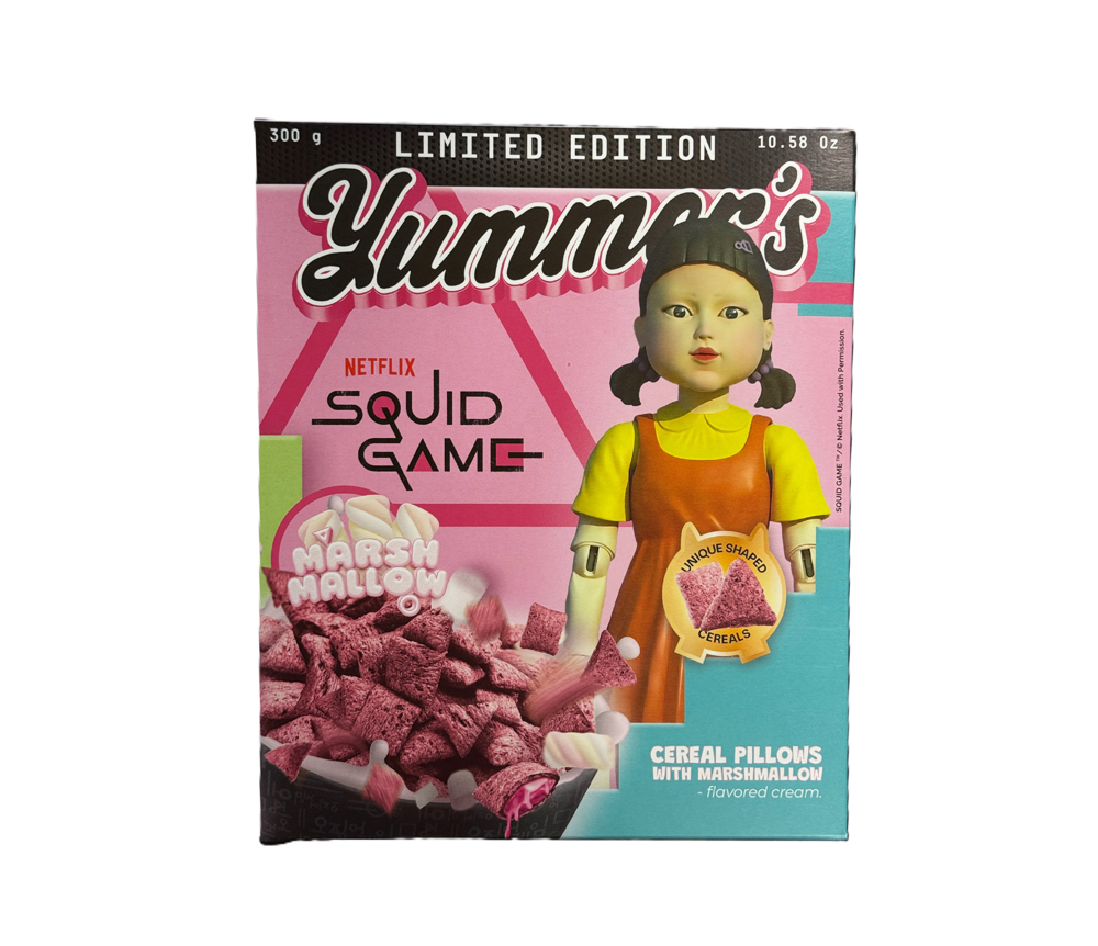 Yummers Squid Game Marshmallow Cereal 300g
