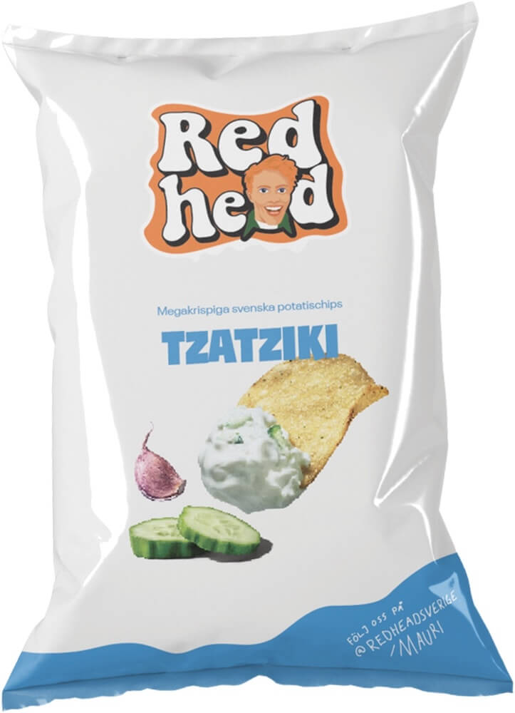 Redhead Chips Tzatziki 150g | Snacks - Chips | Gottegrisen