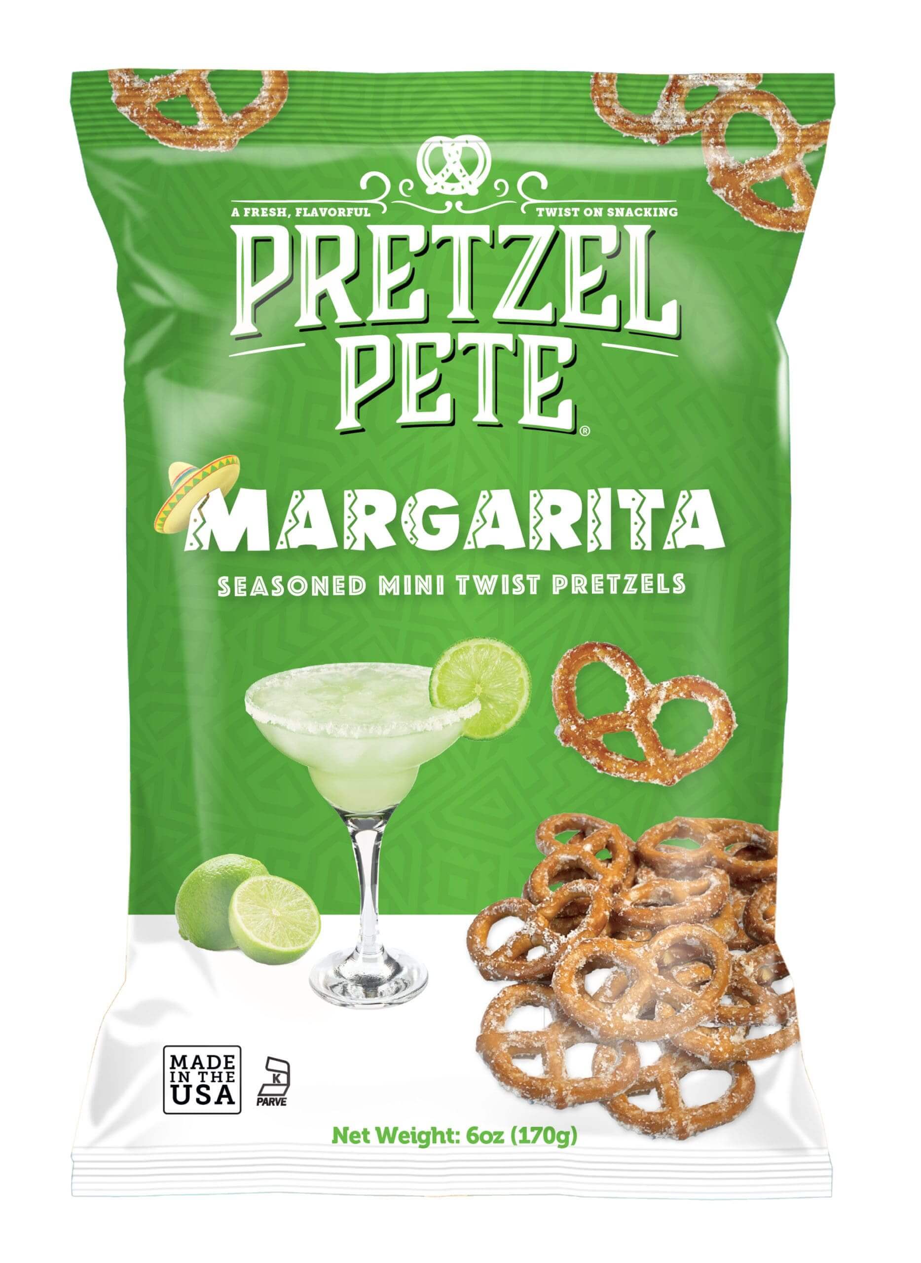 Pretzel Pete Mini Twist Pretzels Margarita 110g | Snacks - Pretzel | Gottegrisen