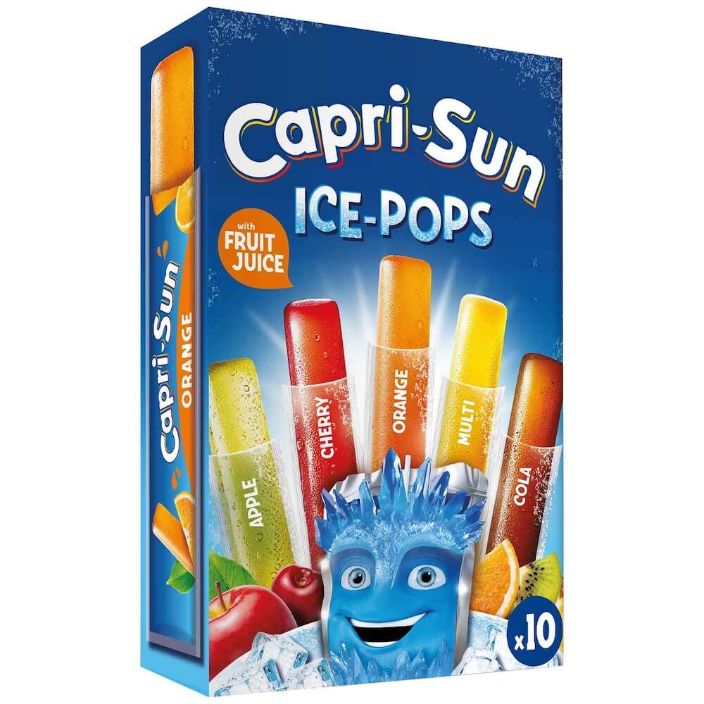 Capri-Sun Ice Pops 10 x 40ml | Godis - Glasstillbehör | Gottegrisen