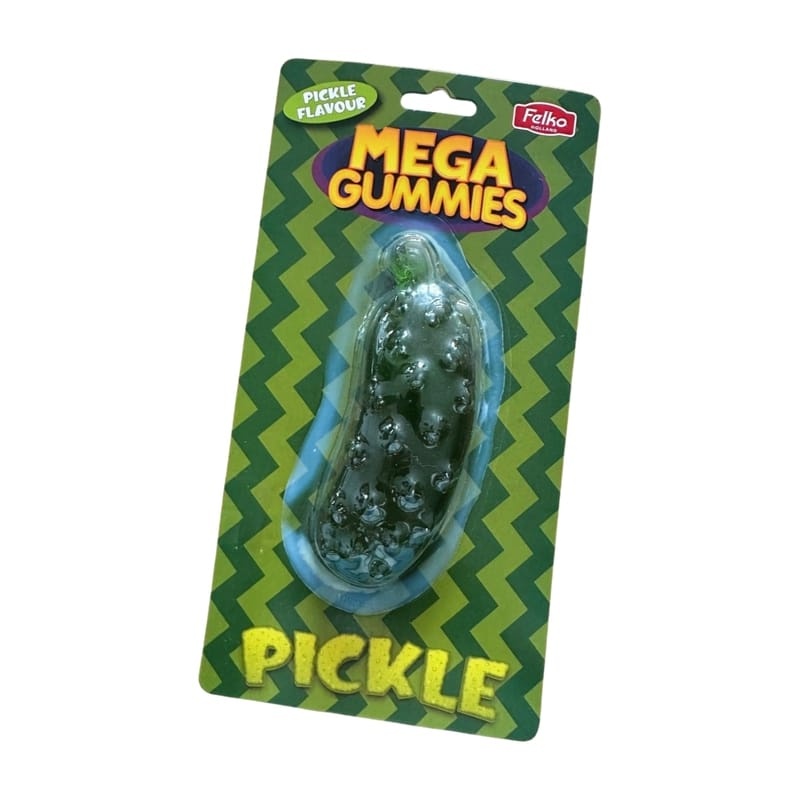 Felko Mega Gummies Pickle 120g | Godis | Gottegrisen