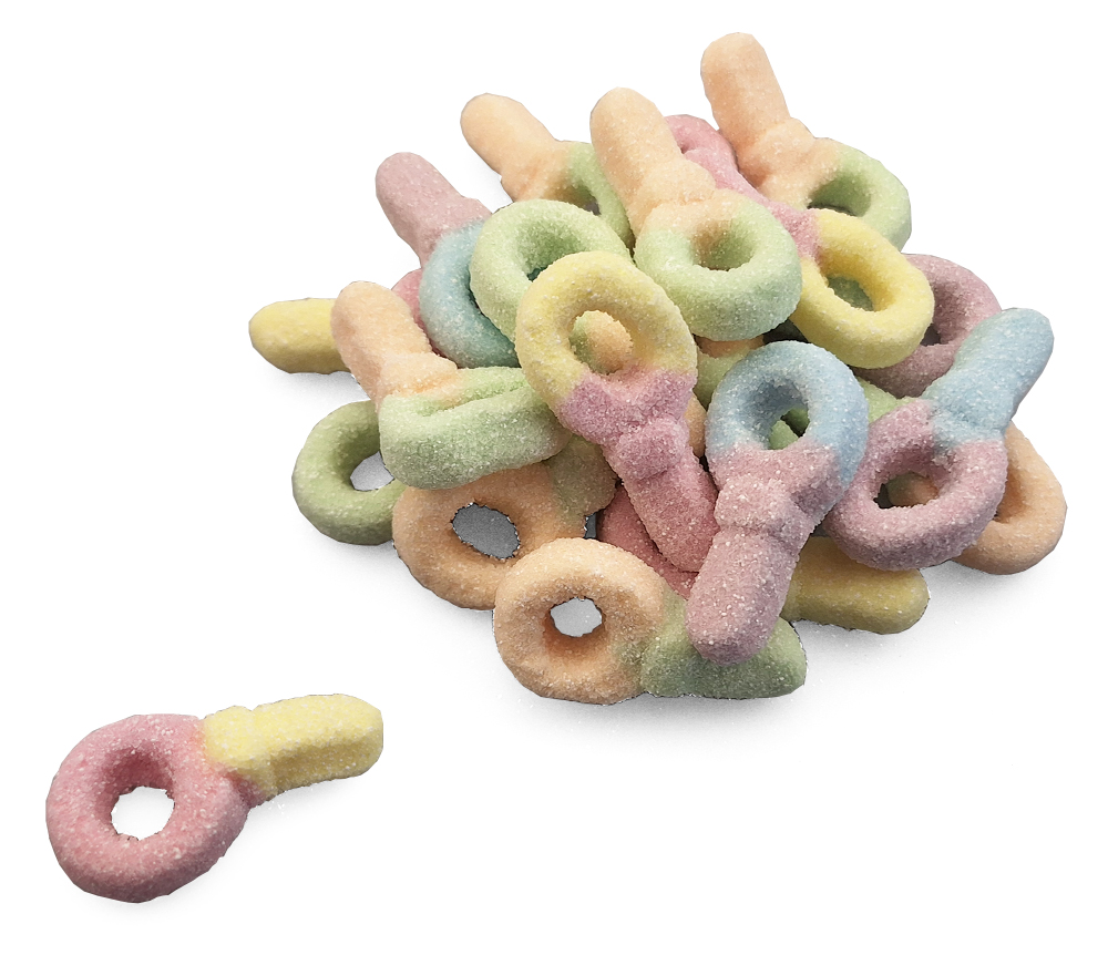 Frisia Sour Foam Dummies 1kg | Godis | Gottegrisen