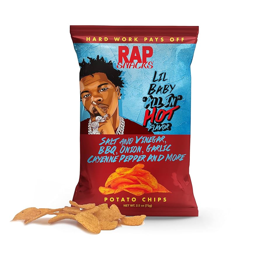Rap Snacks Lil Baby ""ALL IN"" Hot Flavor 71g | Snacks - Chips | Gottegrisen