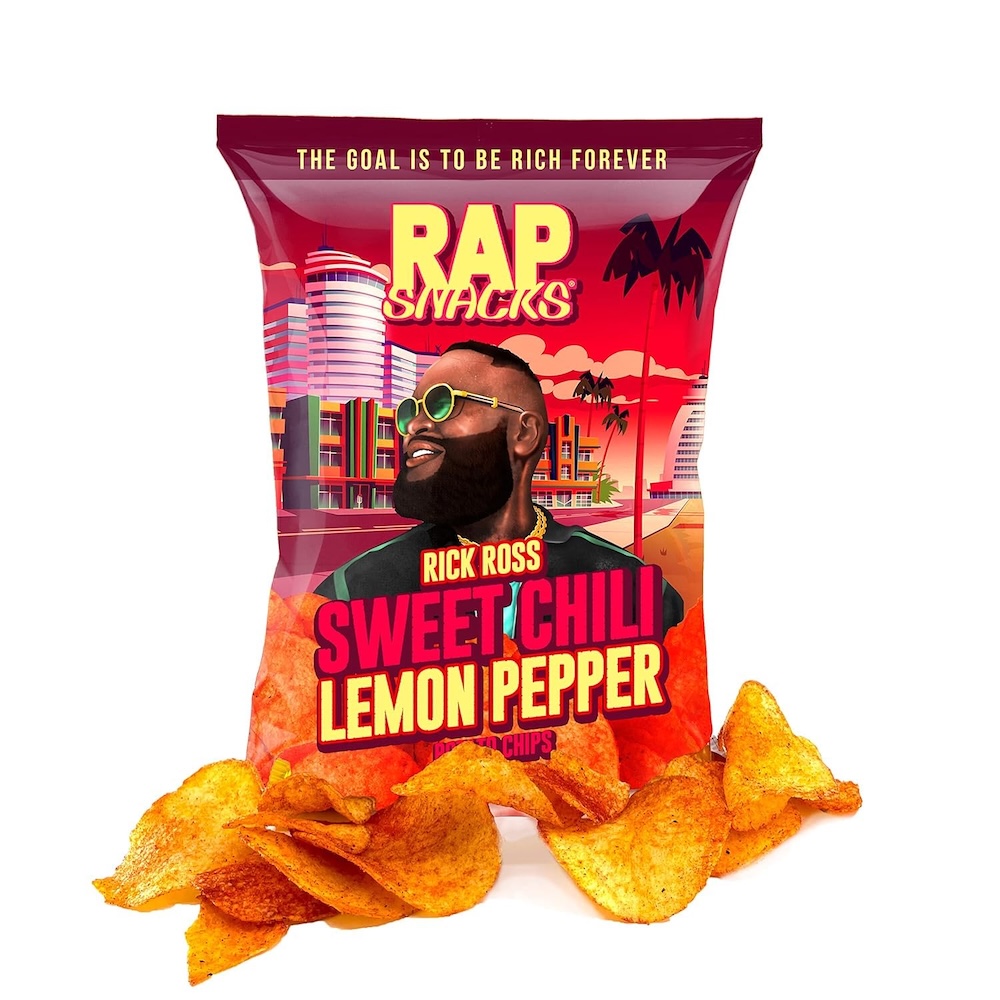 Rap Snacks Rick Ross Sweet Chilli Lemon Pepper 71g | Snacks - Chips | Gottegrisen