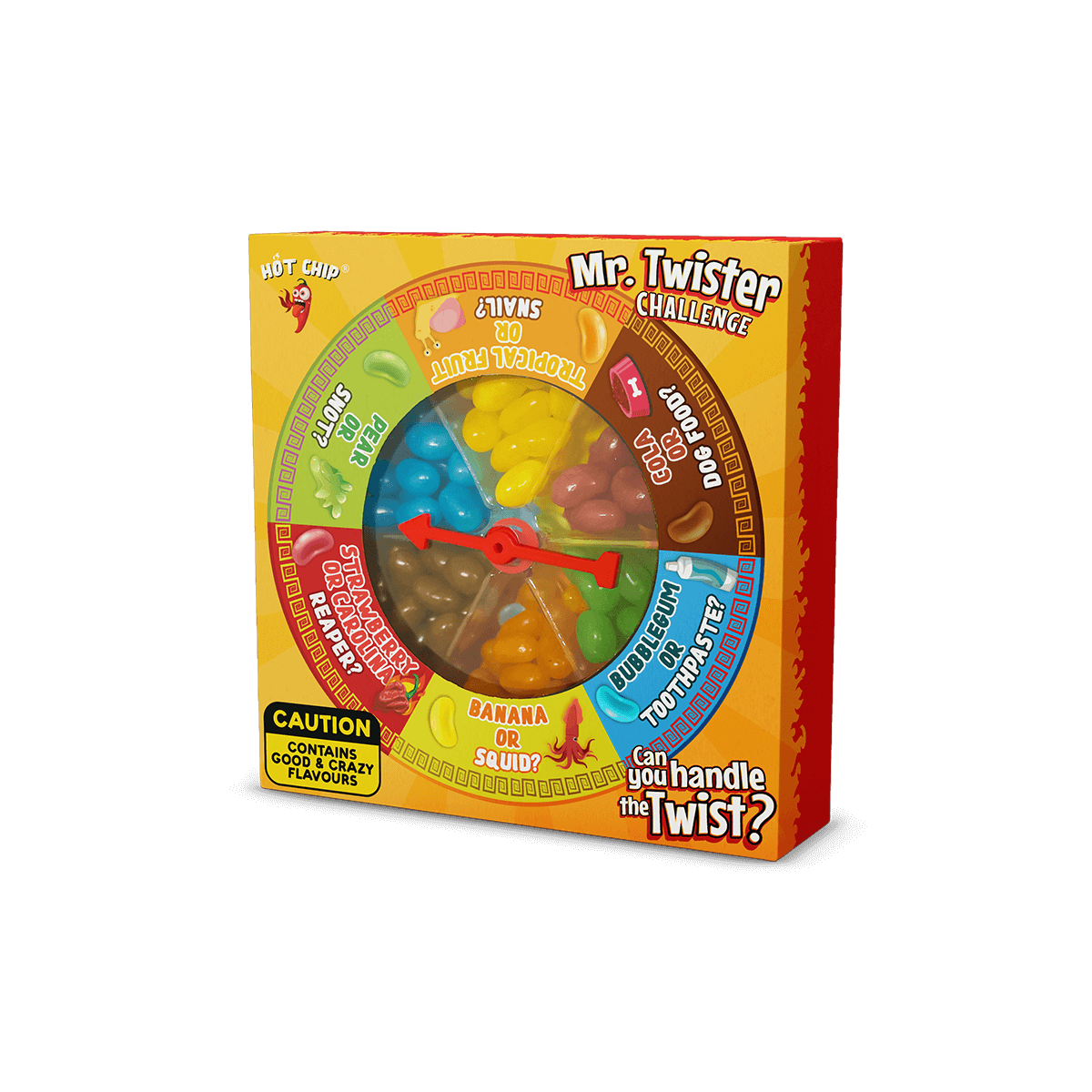 Mr. Twister Jelly Beans Challenge 120g | Godis | Gottegrisen