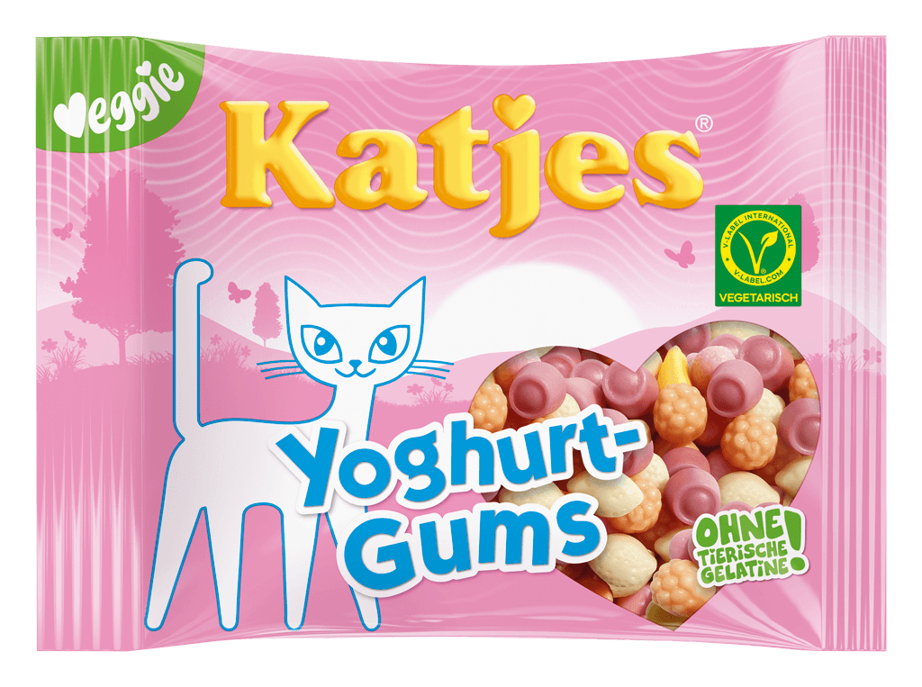 Katjes Yoghurt Gums 175g | Godis | Gottegrisen