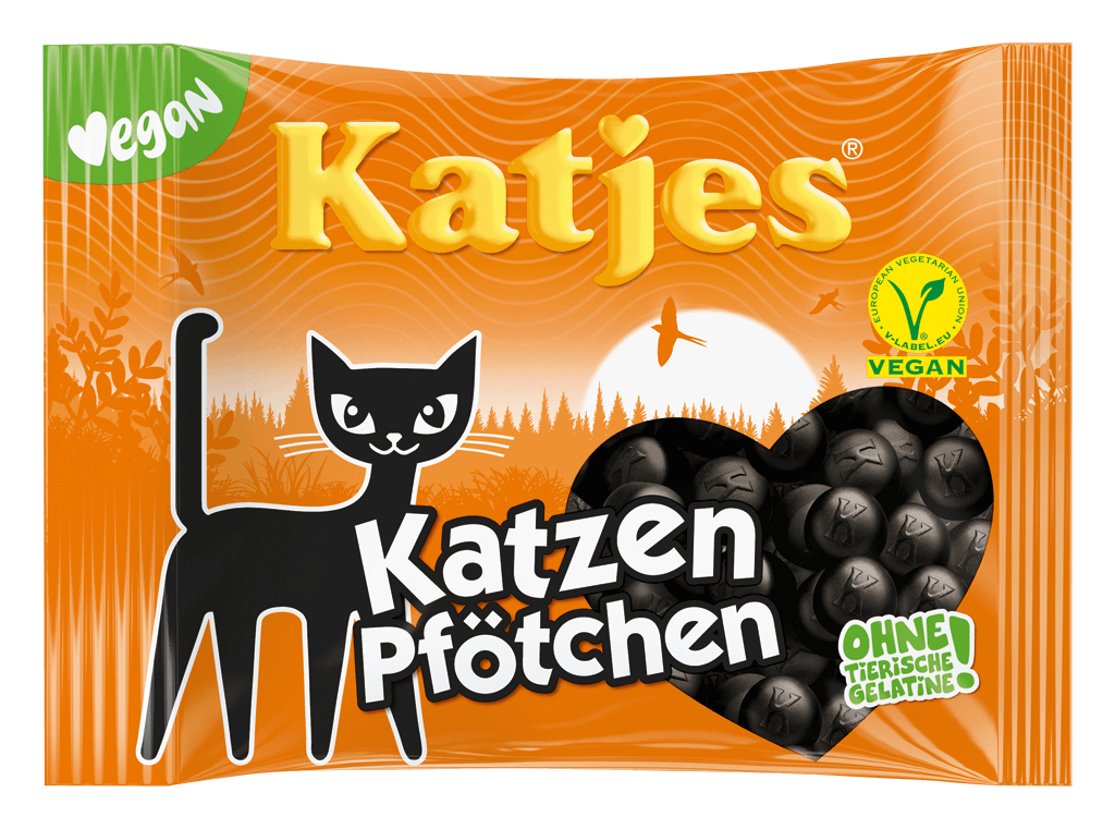 Katjes Katzen Pfötchen 175g | Godis | Gottegrisen