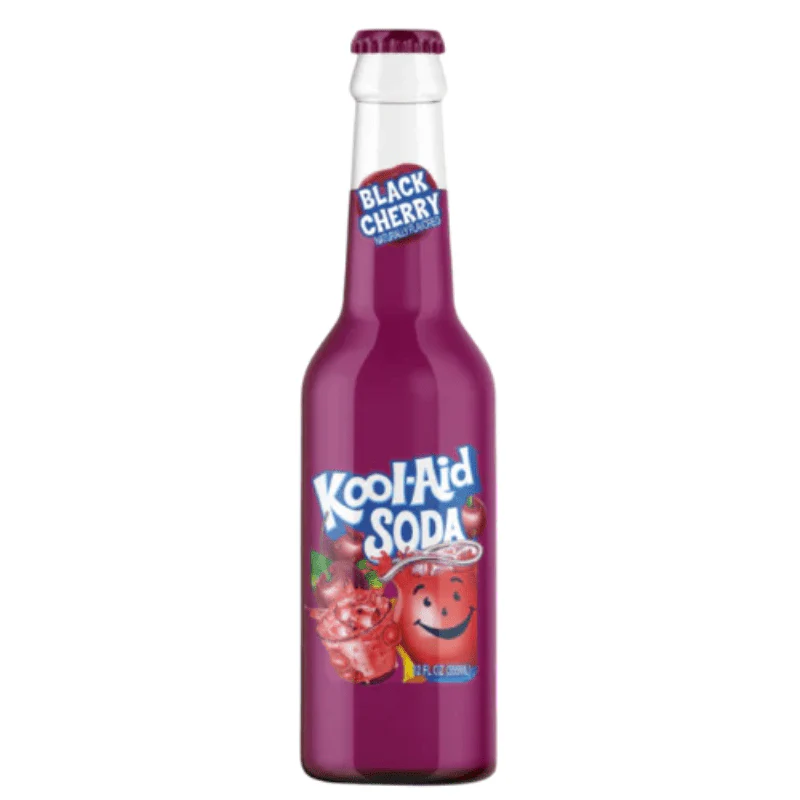 Kool-Aid Soda Black Cherry 355ml | Dryck | Gottegrisen