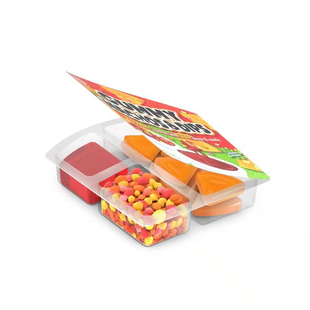 Zed Gummy Nachos & Dips 51g | Godis - Barnens Favoriter | Gottegrisen