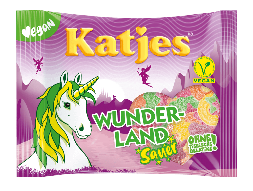 Katjes Wunderland Sauer 175g | Godis | Gottegrisen