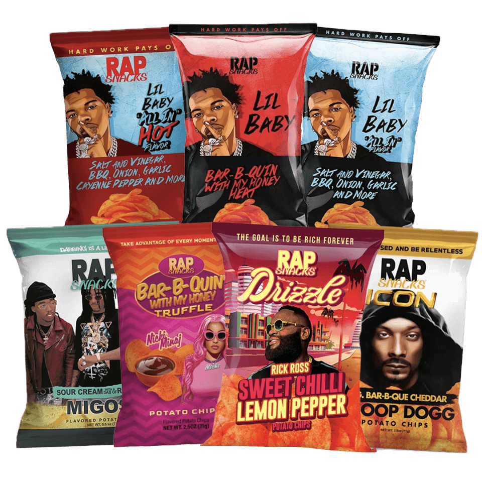 Rap Snacks Multipack 7 x 71g | Snacks - Chips | Gottegrisen