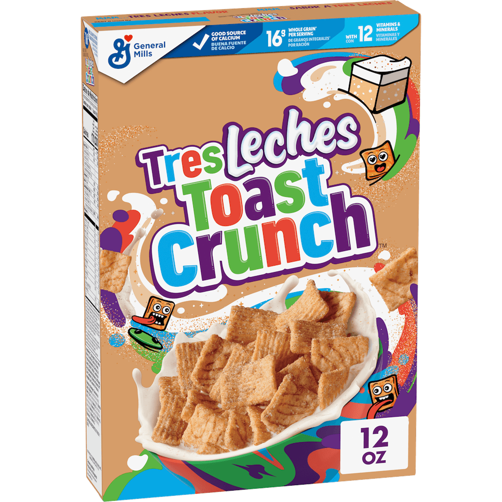 Toast Crunch Tres Leches Flingor 340g | Mat | Gottegrisen