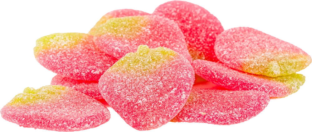 Malaco Sockrade Jordgubbar 100g | Godis - Pick & Mix | Gottegrisen