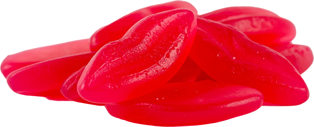 Röda Läppar 100g | Godis - Pick & Mix | Gottegrisen