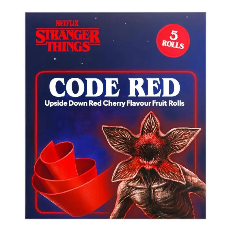 Stranger Things Fruit Rollers Red Cherry 60g | Godis | Gottegrisen