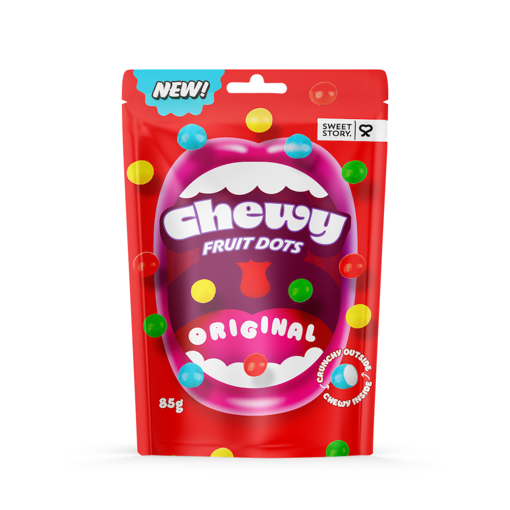 Sweet Story Chewy Fruit Dots Original 85g | Godis | Gottegrisen