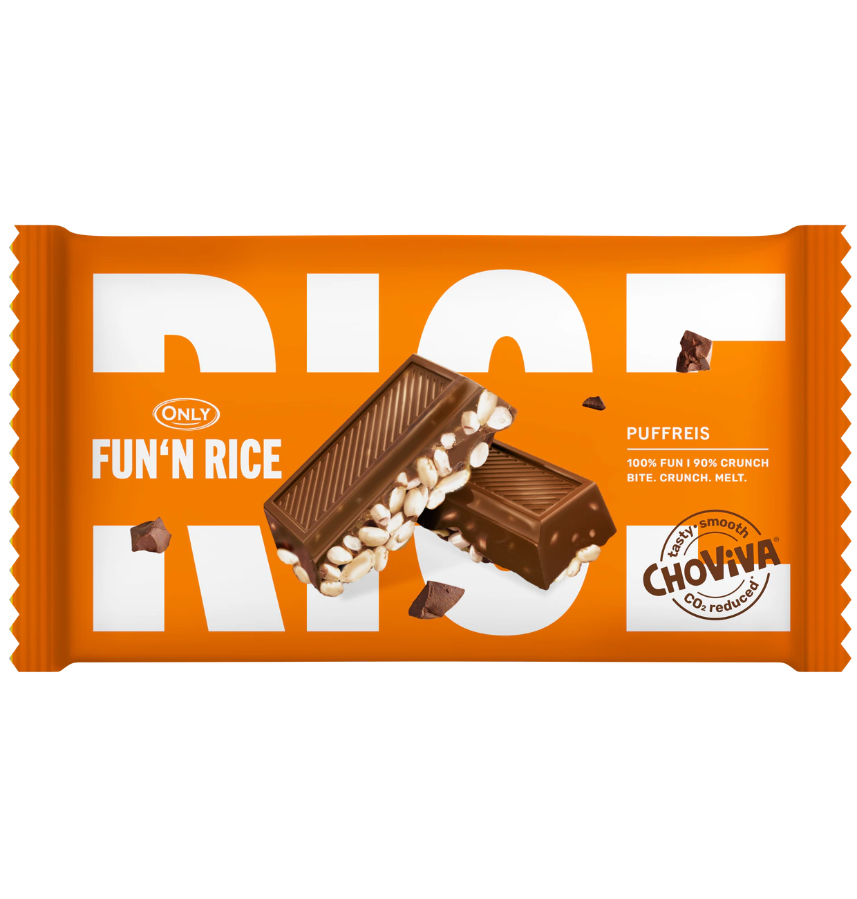 Only Fun N Rice 100g | Godis - Choklad | Gottegrisen