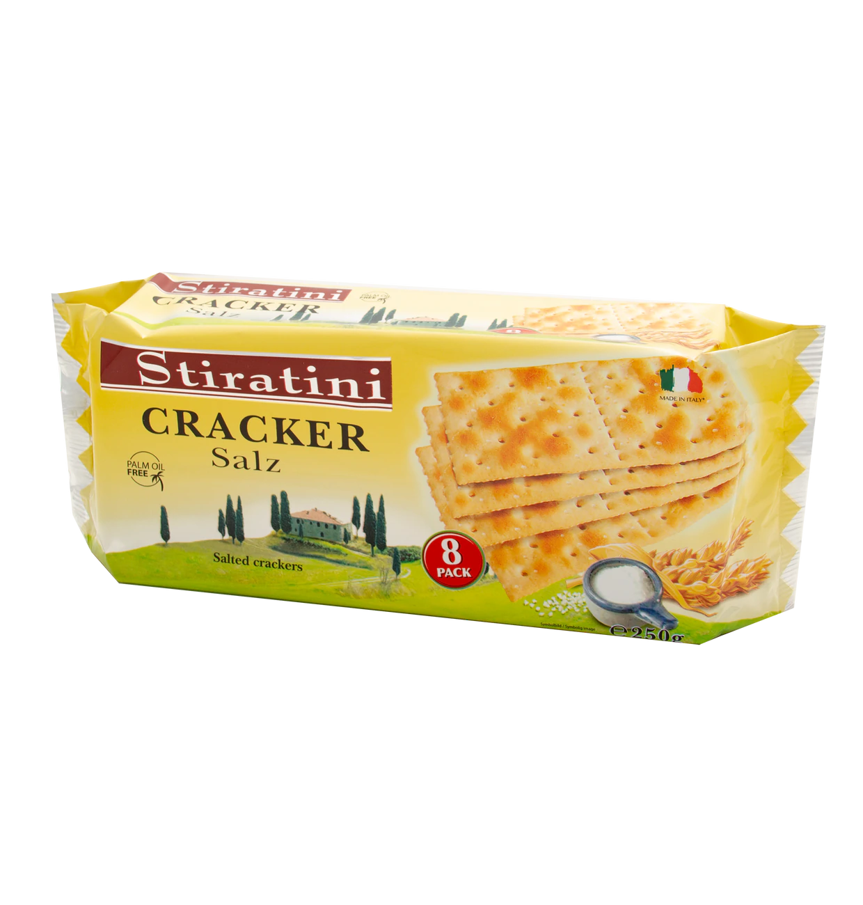 Stiratini Crackers Salted 250g | Snacks - Kakor & Kex | Gottegrisen