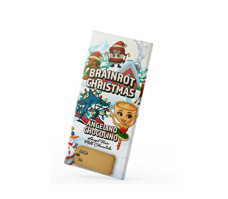 Brainrot Christmas Chocolate 85g | Godis - Choklad | Gottegrisen