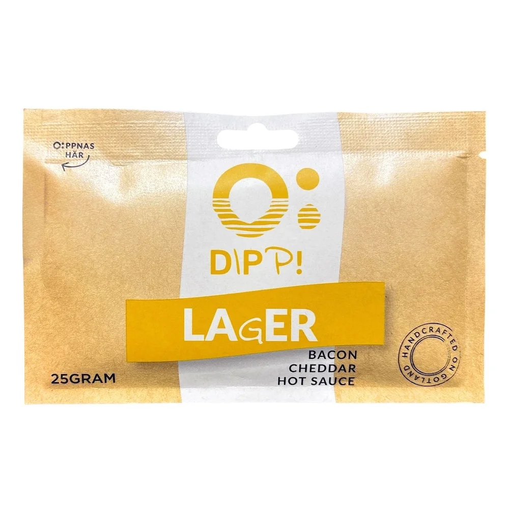 Ö-Chips Dippmix Lager - Bacon, Cheddar, Hot Sauce 25g | Snacks | Gottegrisen