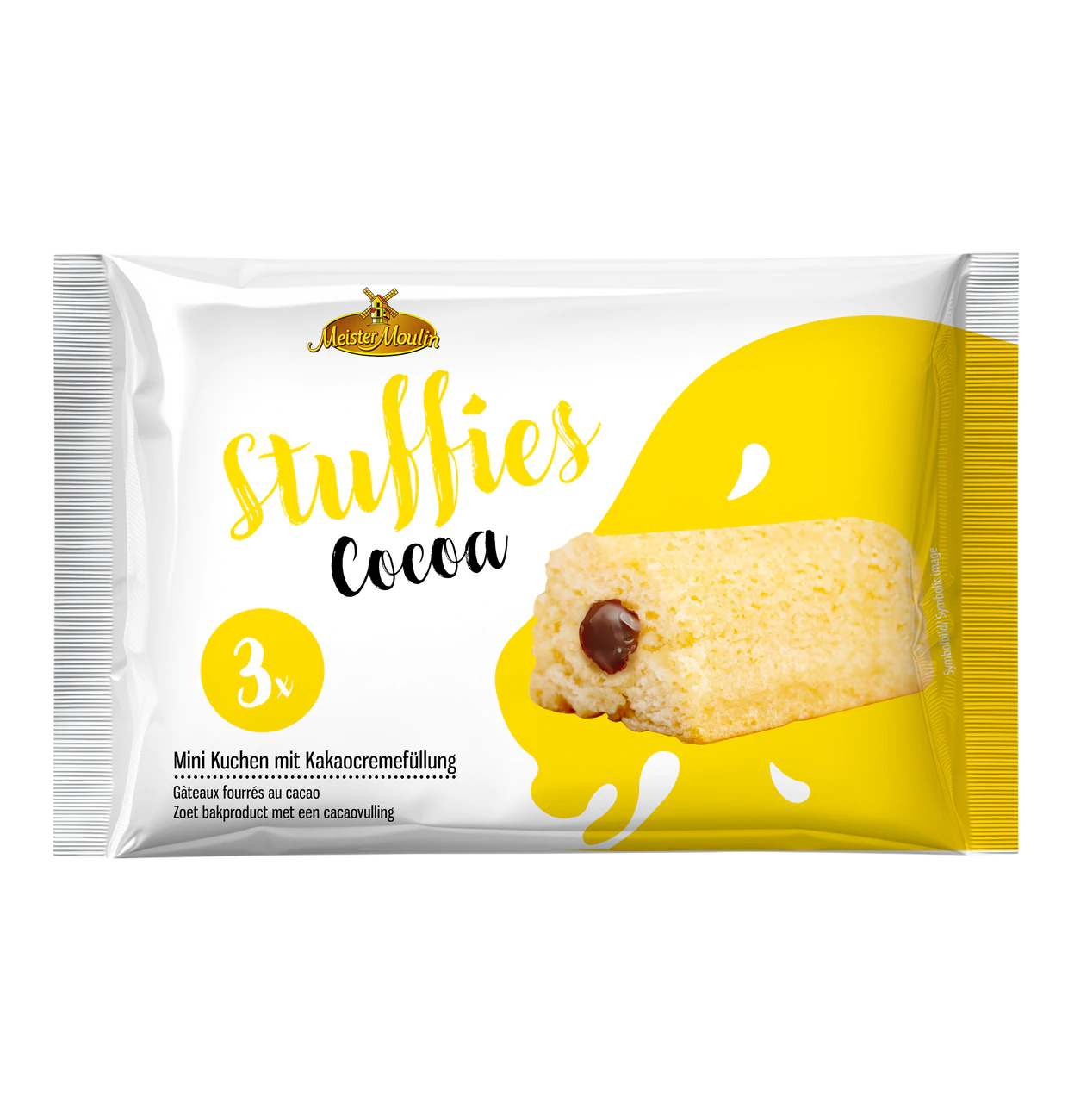 Meister Moulin Stuffies Mini Cakes Cocoa 3x45g | Snacks - Kakor & Kex | Gottegrisen