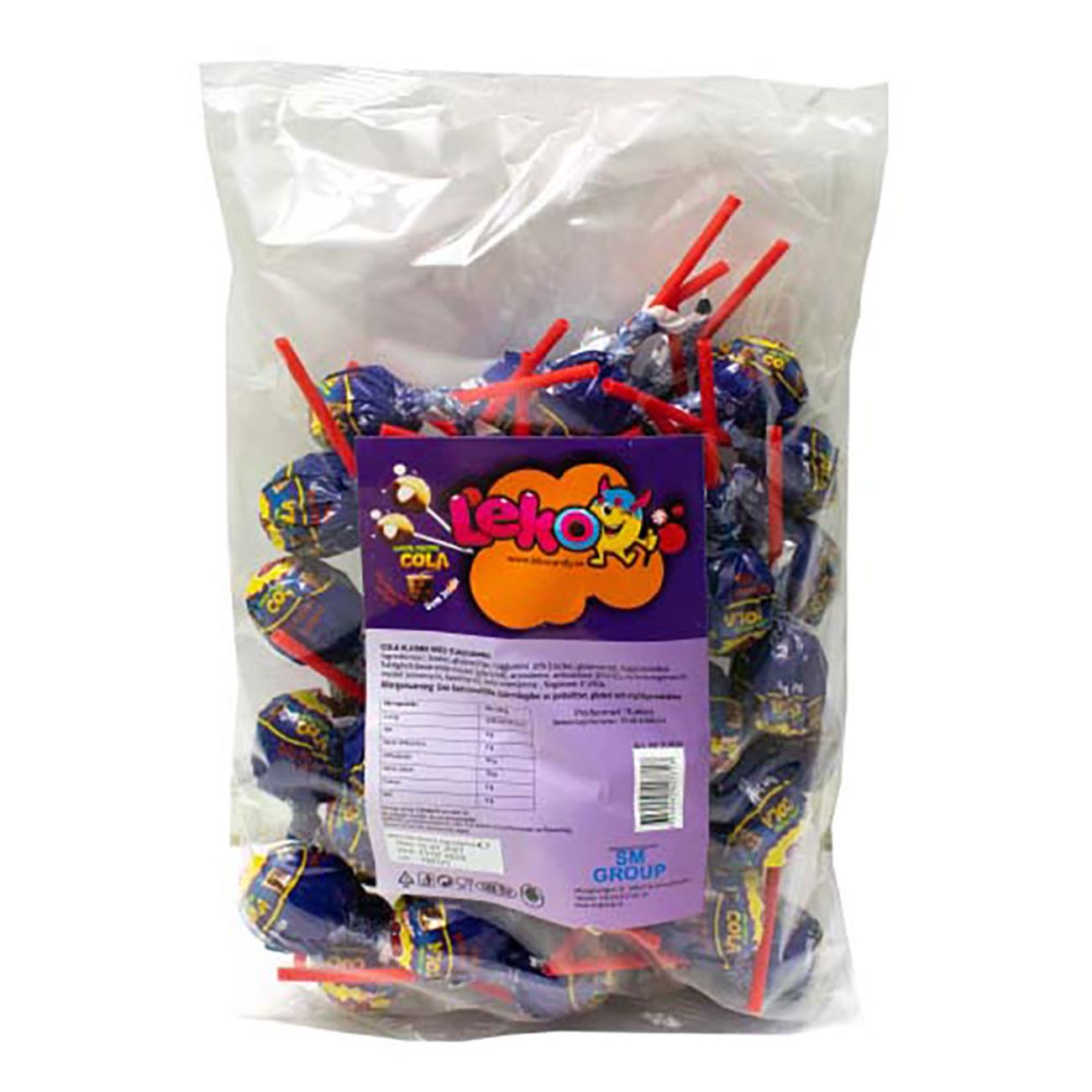 Leko Klubbor Cola 864g | Godis | Gottegrisen