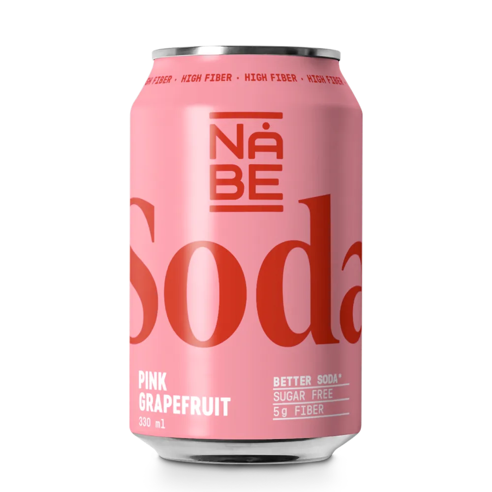 NÅBE Soda Pink Grapefruit 33cl | Dryck | Gottegrisen