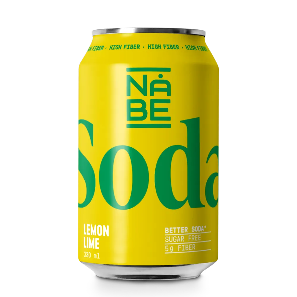 NÅBE Soda Lemon Lime 33cl | Dryck | Gottegrisen