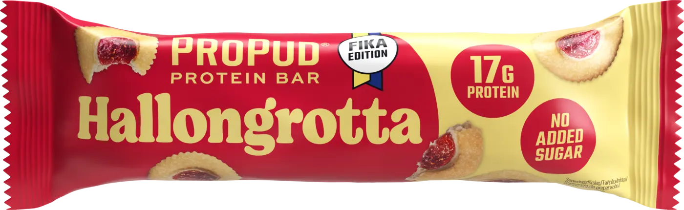 ProPud Protein Bar Hallongrotta 55g