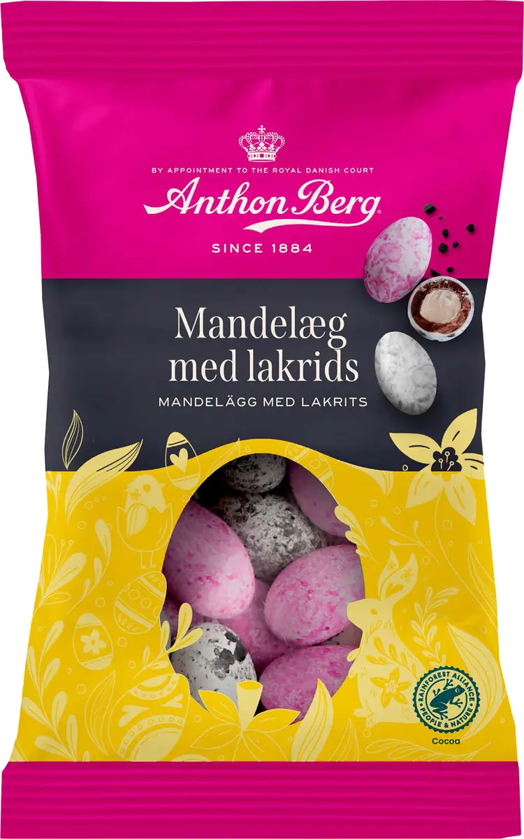 Anthon Berg Mandelägg Lakrits 215g | Godis | Gottegrisen