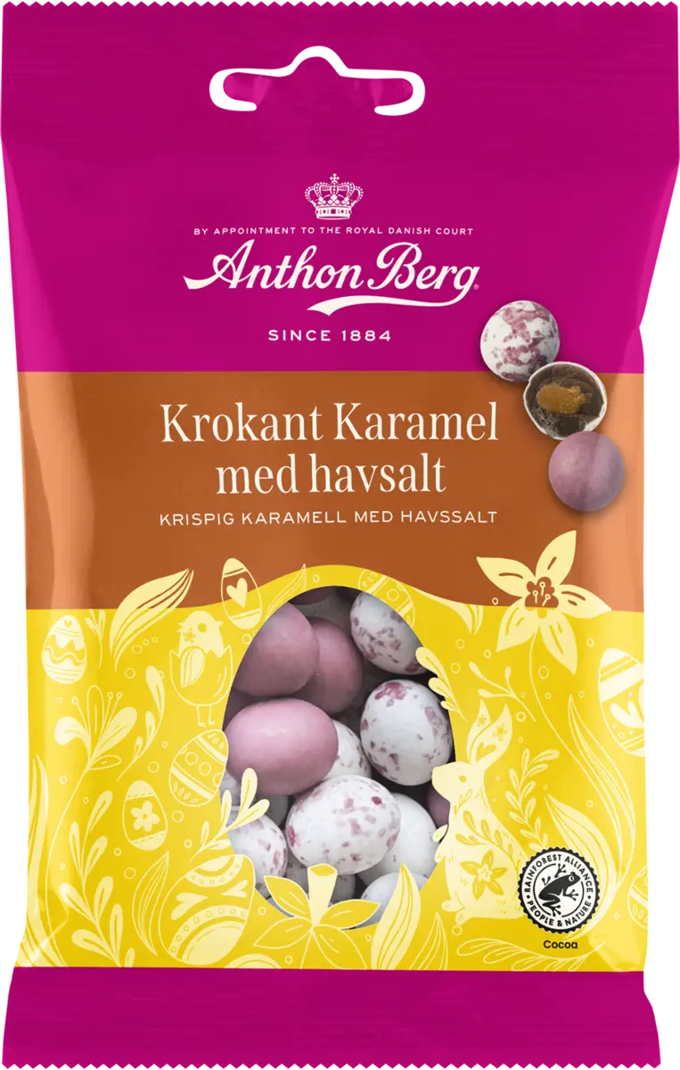 Anthon Berg Krokant Karamel med Havssalt 80g | Godis - Choklad | Gottegrisen